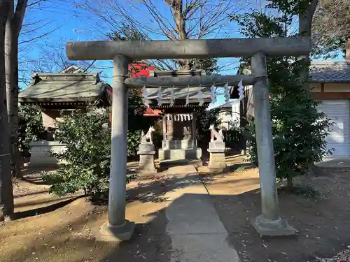 小野神社の鳥居