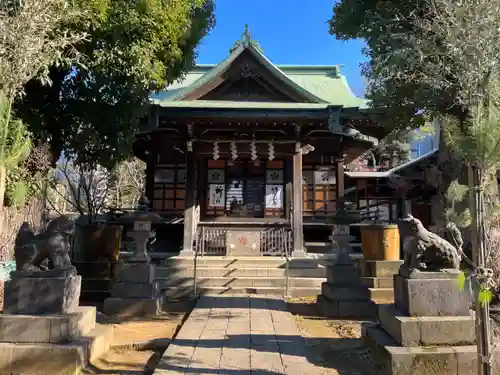 西向天神社の本殿・本堂
