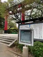 亀戸天神社の鳥居