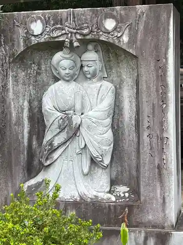 田村神社の像