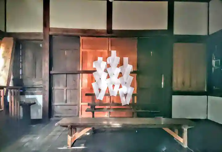 芦池神明社の本殿・本堂