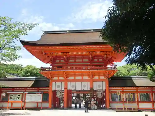 賀茂御祖神社（下鴨神社）の山門・神門