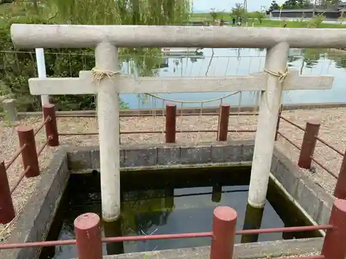 息栖神社の鳥居