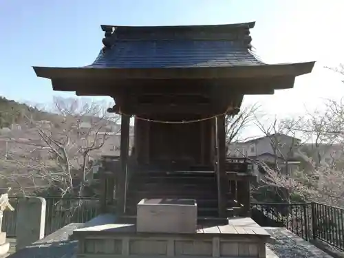 安積疎水神社の本殿