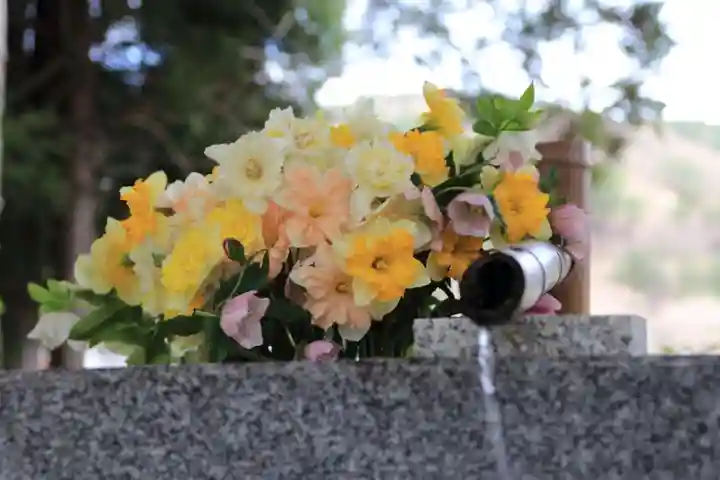 高司神社〜むすびの神の鎮まる社〜の手水舎