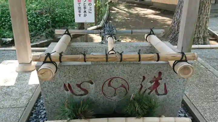 深見神社の手水舎
