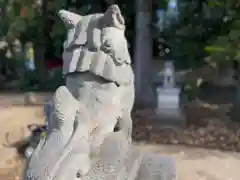 細戈神社の狛犬