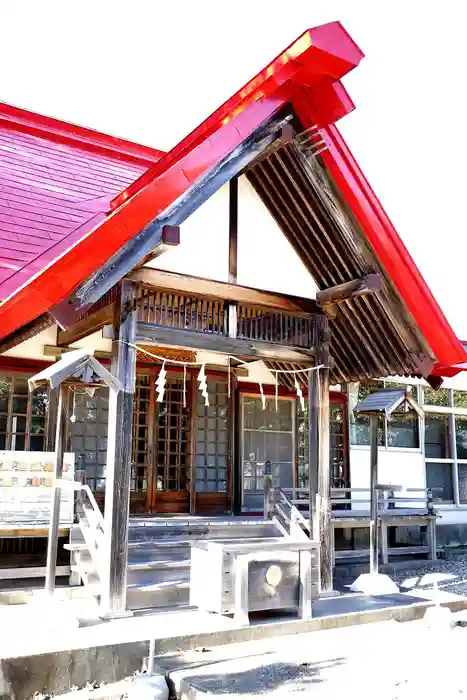 一本栗地主神社の本殿