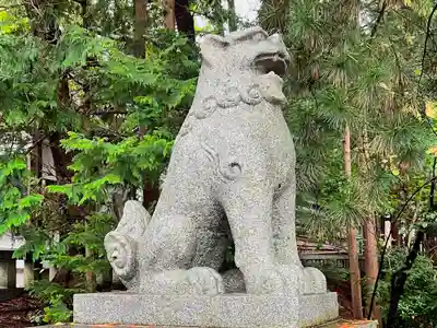 岩手護國神社の狛犬