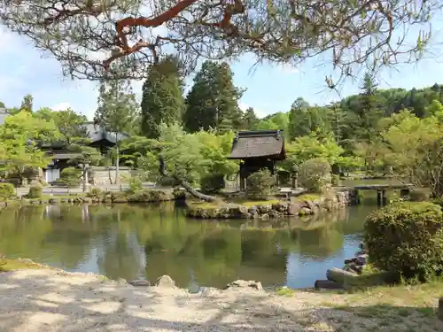 永保寺の庭園