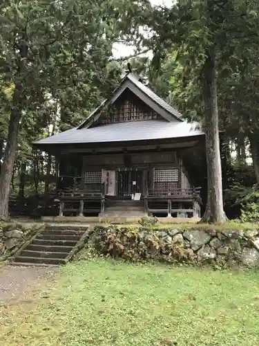 戸隠神社火之御子社の建物その他