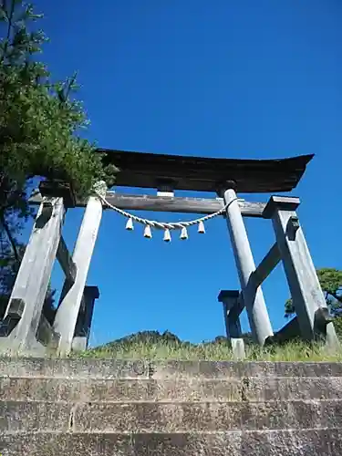 木幡山隠津島神社(二本松市)の鳥居