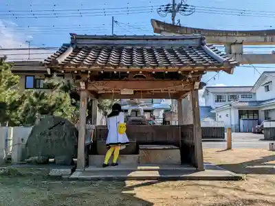 牟佐神社の手水舎