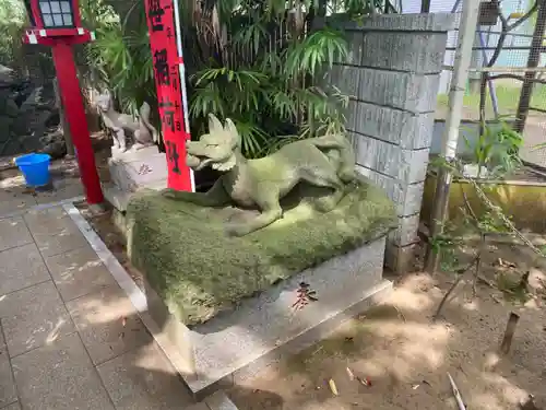 岡村天満宮の狛犬