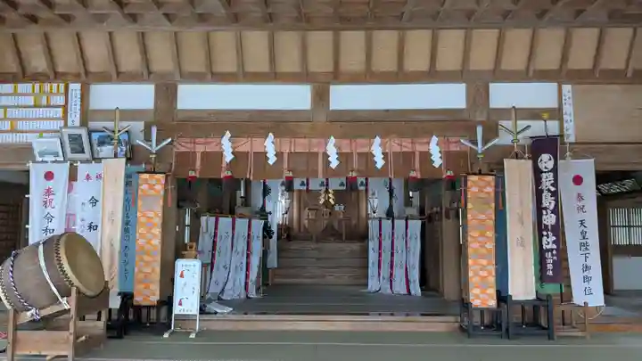 天塩厳島神社の本殿・本堂