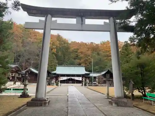 山梨縣護國神社の鳥居