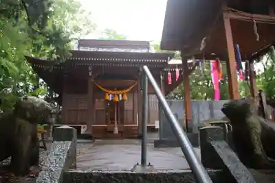 阿久津「田村神社」（郡山市阿久津町）旧社名：伊豆箱根三嶋三社の本殿・本堂