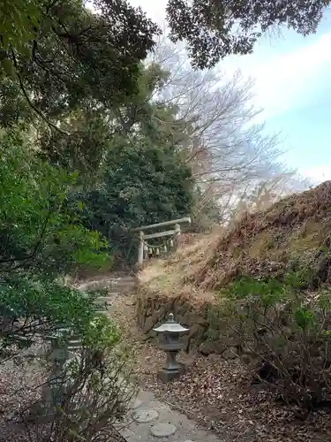 山神神社の鳥居