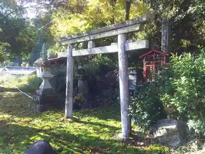 幡稲荷五桂大神社の鳥居