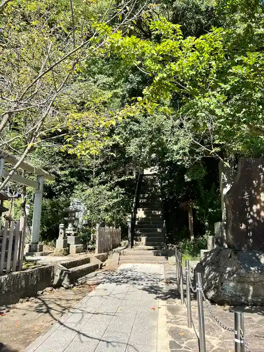 法華堂跡(源頼朝墓・北条義時墓)の自然