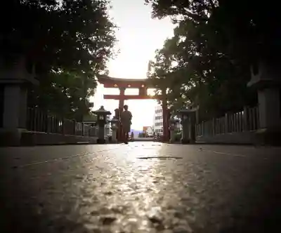 氣比神宮の鳥居