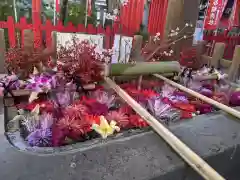 下谷神社の手水