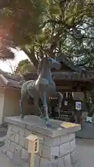 藤森神社の狛犬