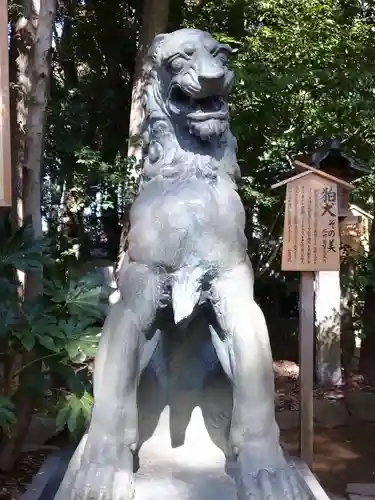 駒木諏訪神社の狛犬