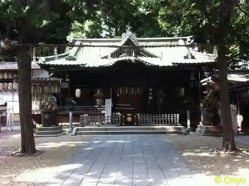 調神社の本殿