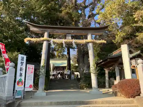 比々多神社の鳥居