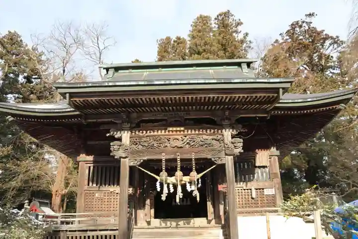 田村神社の本殿・本堂