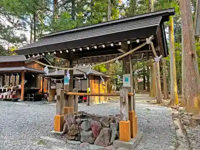 秋葉山本宮 秋葉神社 下社の手水舎