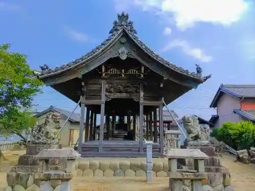神明社（横池）の本殿・本堂