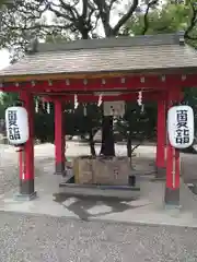 元郷氷川神社の手水