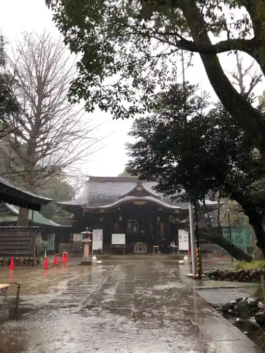 渋谷氷川神社の本殿・本堂