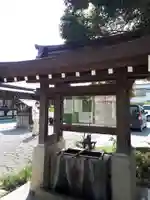 行田八幡神社の手水舎