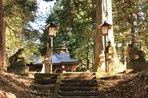 白河神社の狛犬