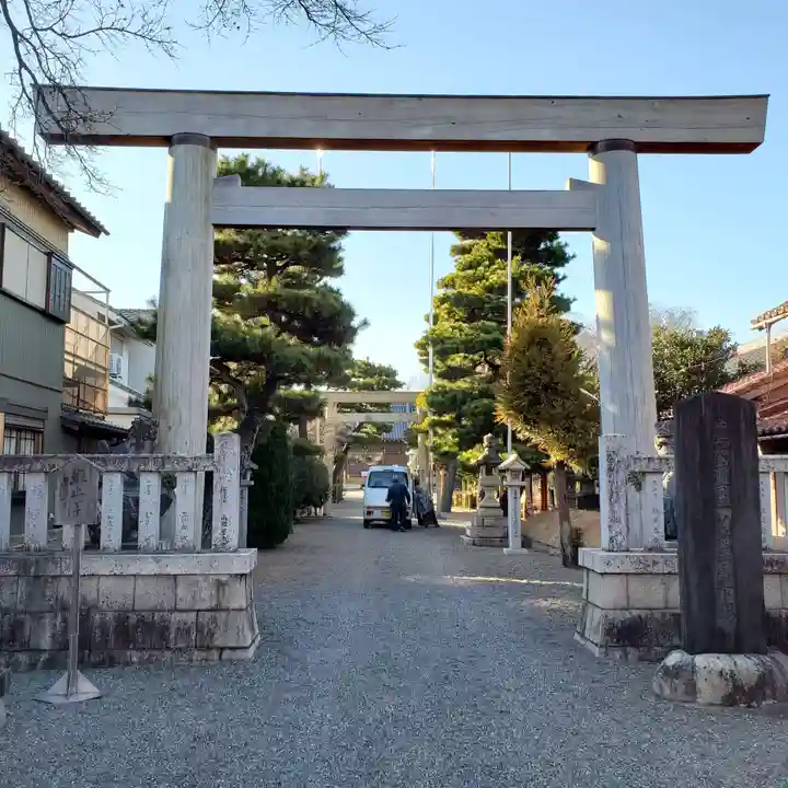 城南神社の鳥居