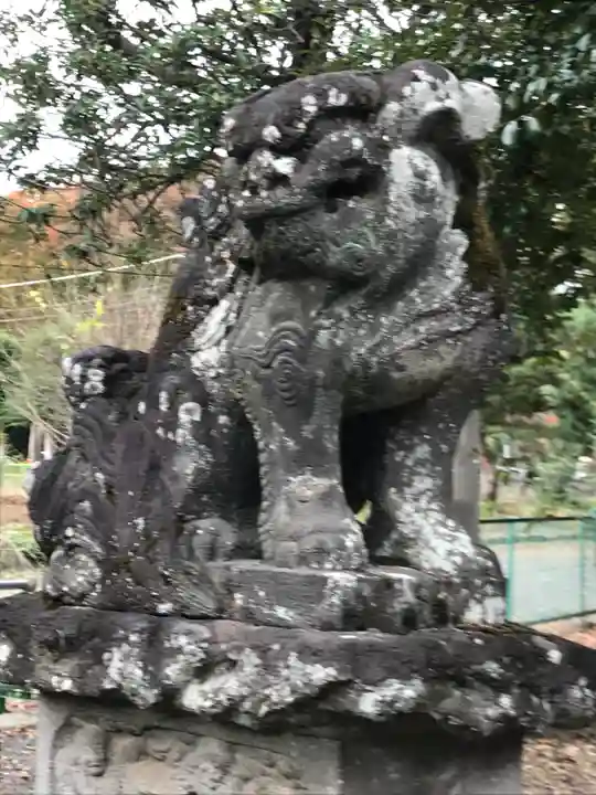 熊野神社の狛犬