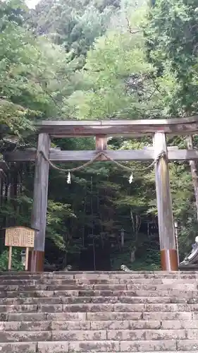 戸隠神社火之御子社の鳥居