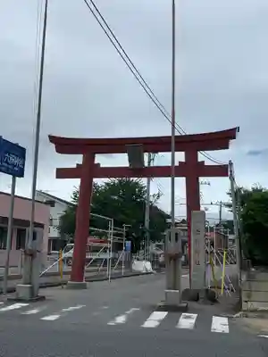 相模国総社六所神社の鳥居