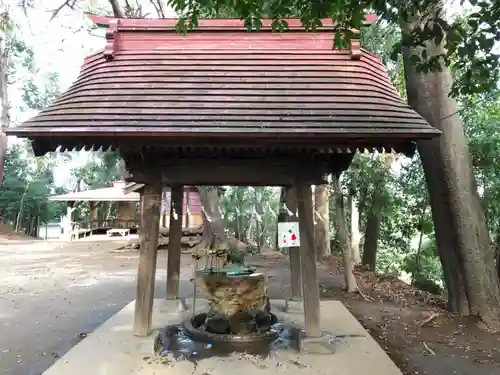 氷川女體神社の手水