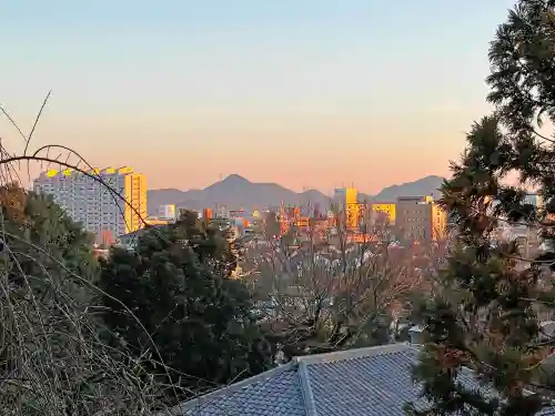 針綱神社の景色