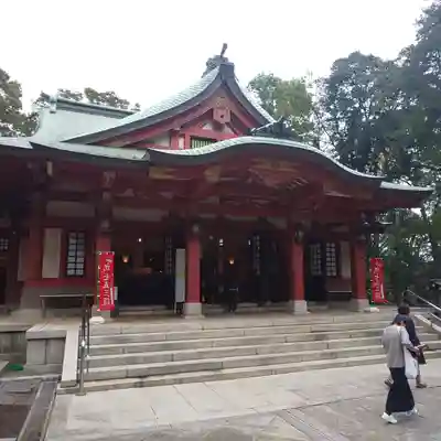 世田谷八幡宮の本殿・本堂