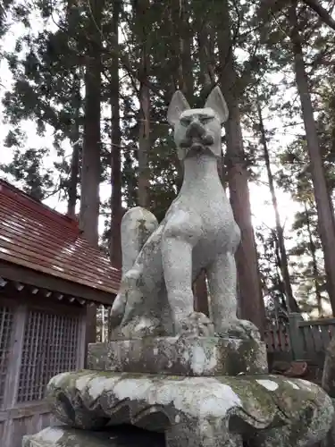 志和古稲荷神社の狛犬