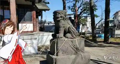 上小松天祖神社の狛犬