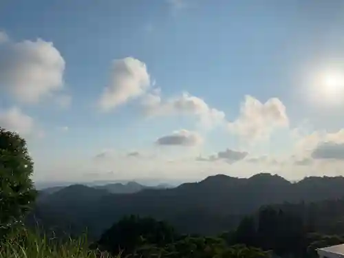 天富神社の景色