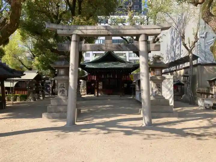 大阪天満宮の鳥居