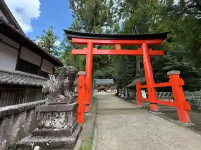 宇太水分神社（中社）(奈良県)