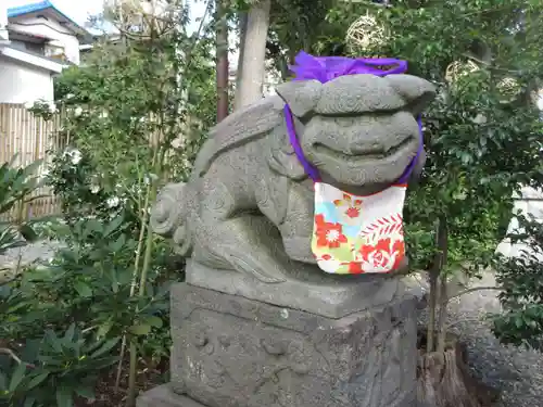 菊田神社の狛犬